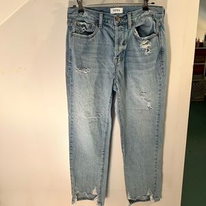 PISTOLA Charlie High Waist Straight Leg Jeans in Ruthless Wash Size US 28